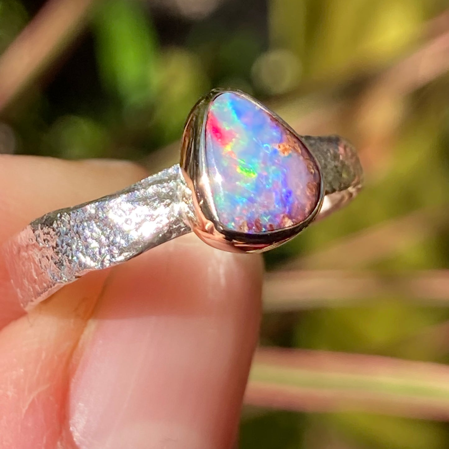 Rainbow Drop Ring
