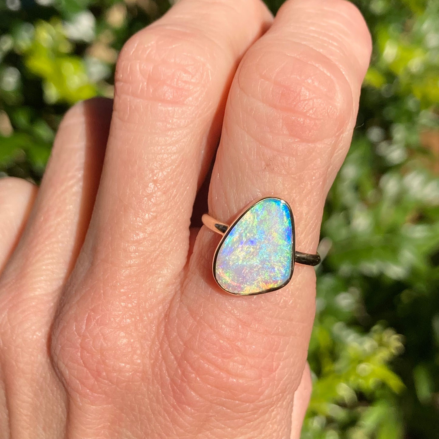 Rainbow Glow Ring