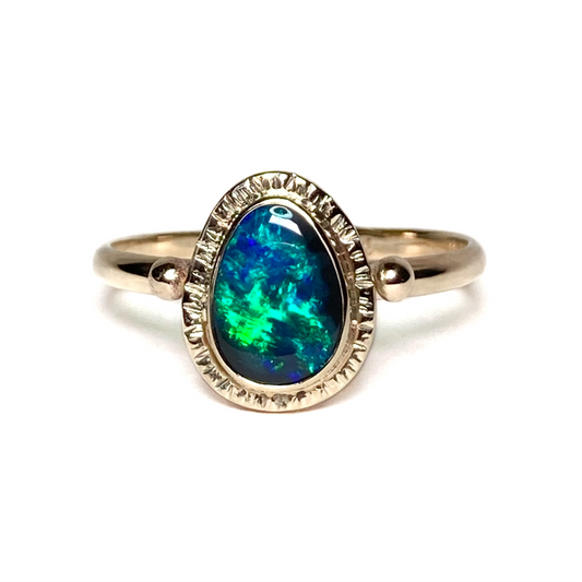 Galactic Aura Gold Ring