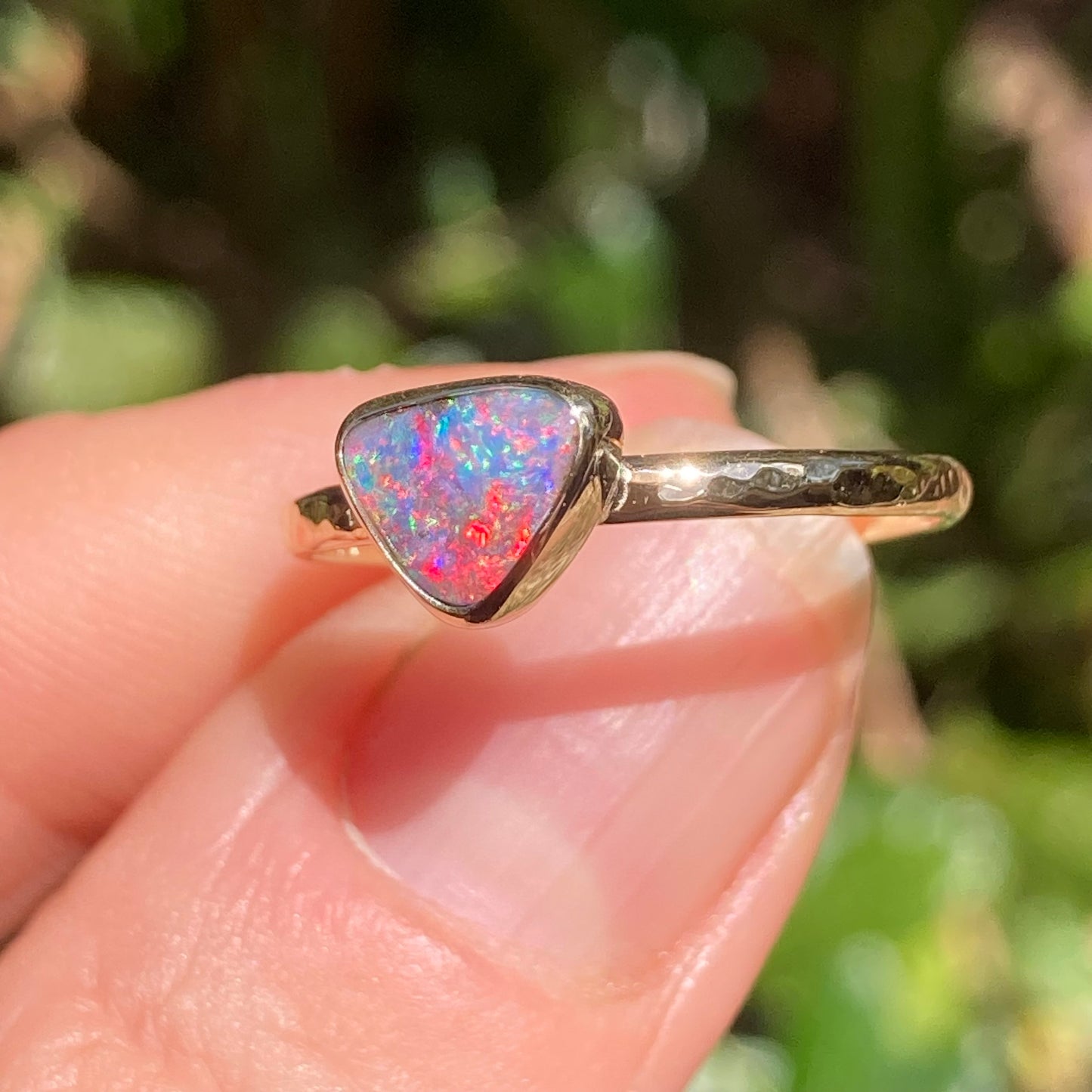 Pink Fire Ring
