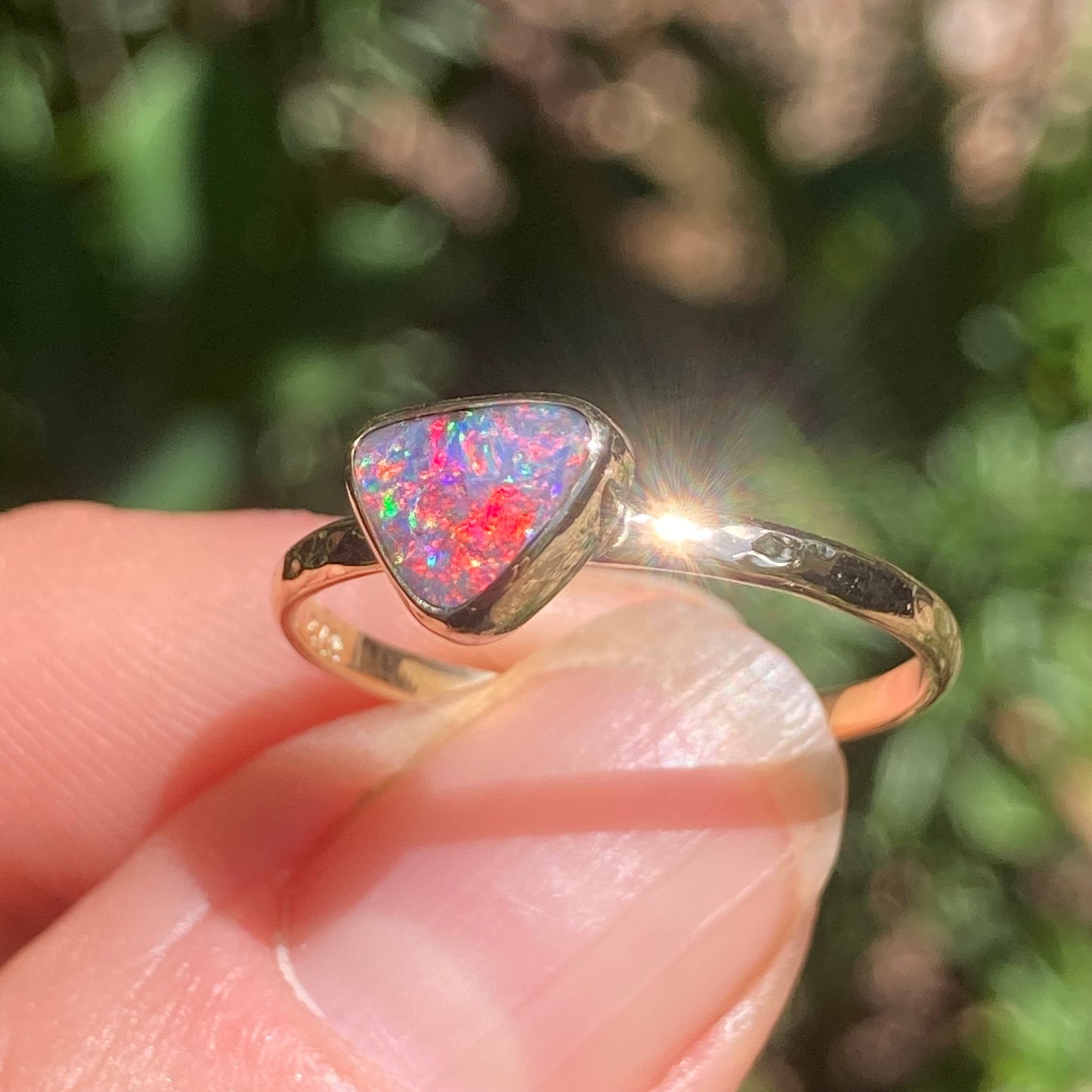 Pink Fire Ring