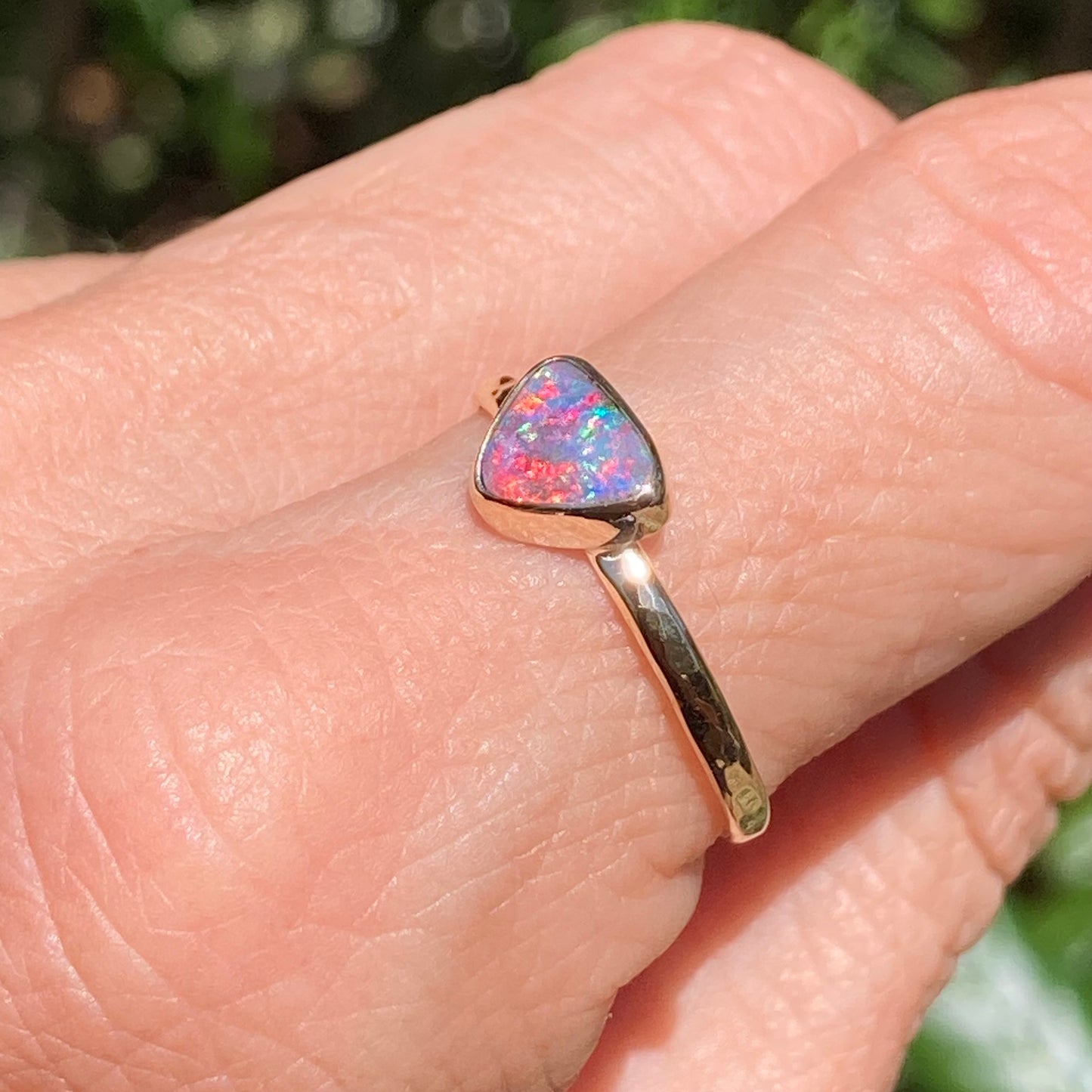 Pink Fire Ring