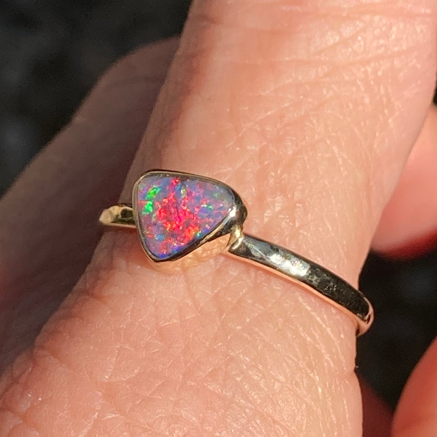 Pink Fire Ring