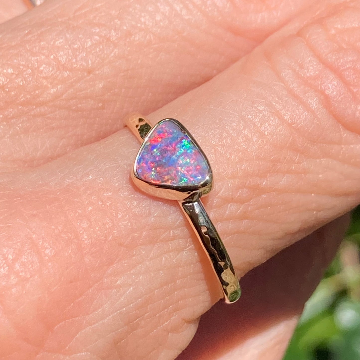 Pink Fire Ring