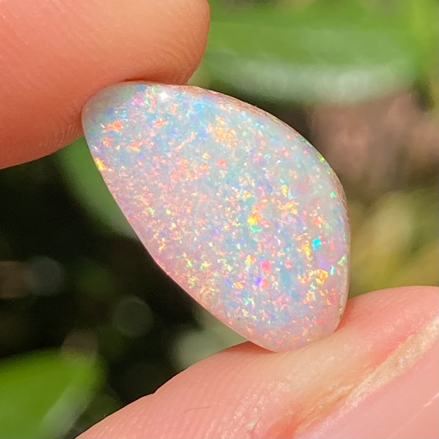 Pink Sparkling Pipe Opal