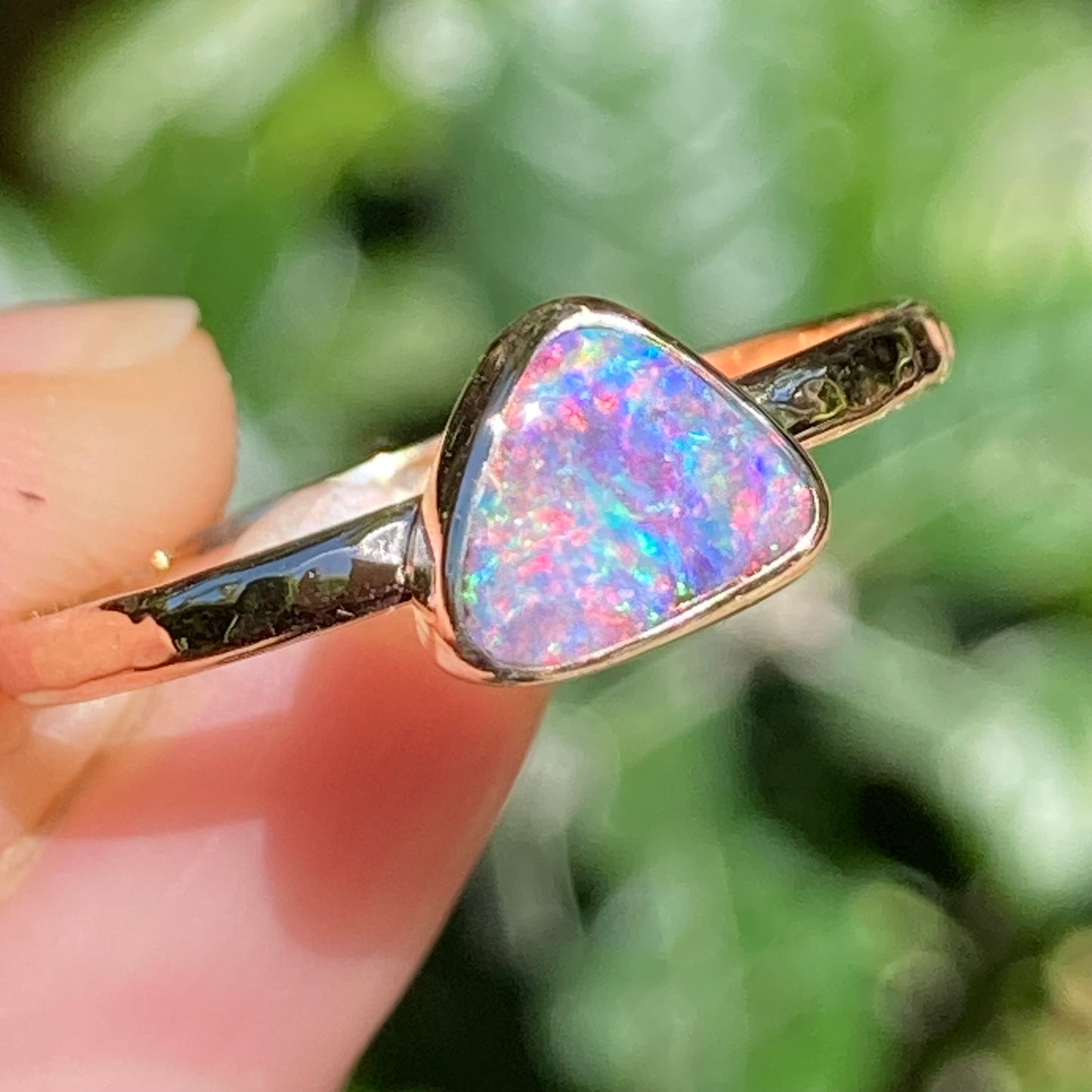 Pink Fire Ring