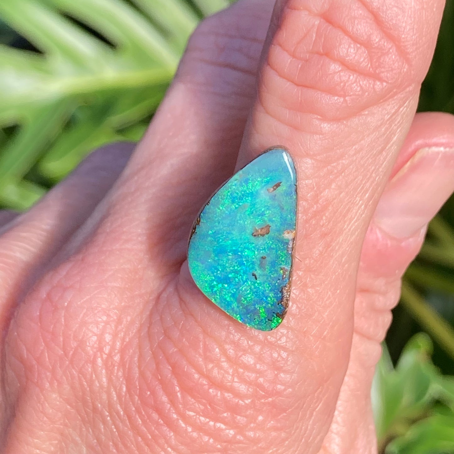 Turquoise Green Opal