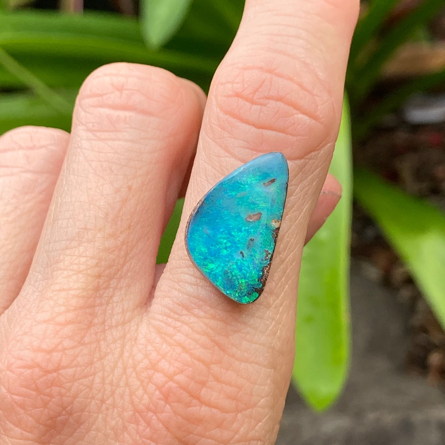 Turquoise Green Opal