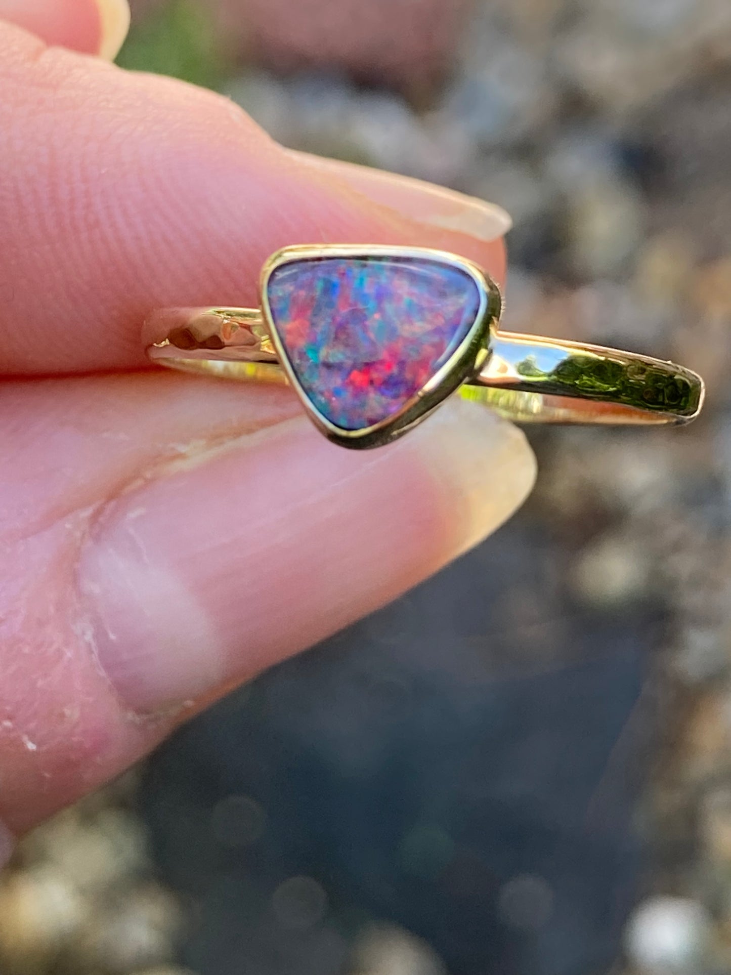 Pink Fire Ring