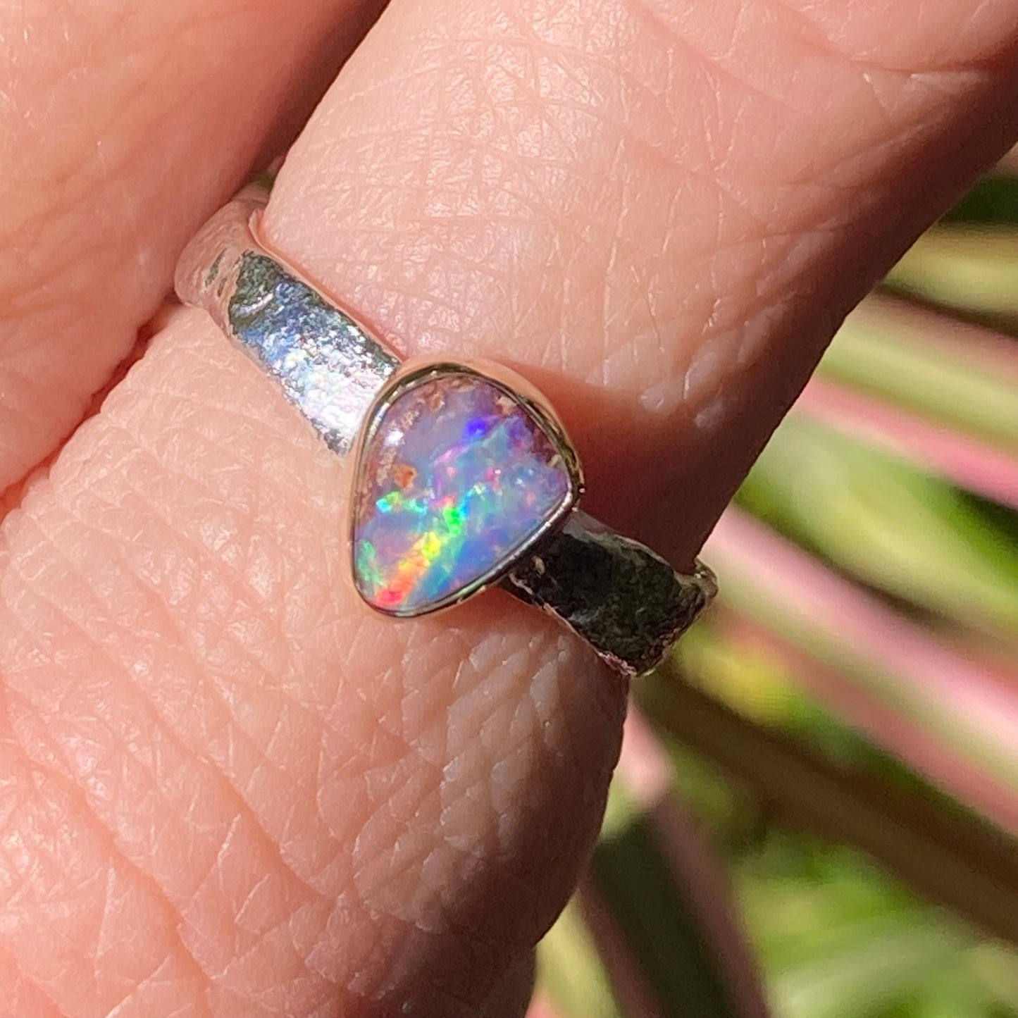 Rainbow Drop Ring